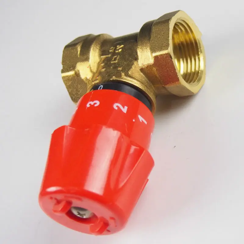 Латунный клапан регулировки расхода стопорный потока DN15 DN20 DN25 DN32 DN40 DN50