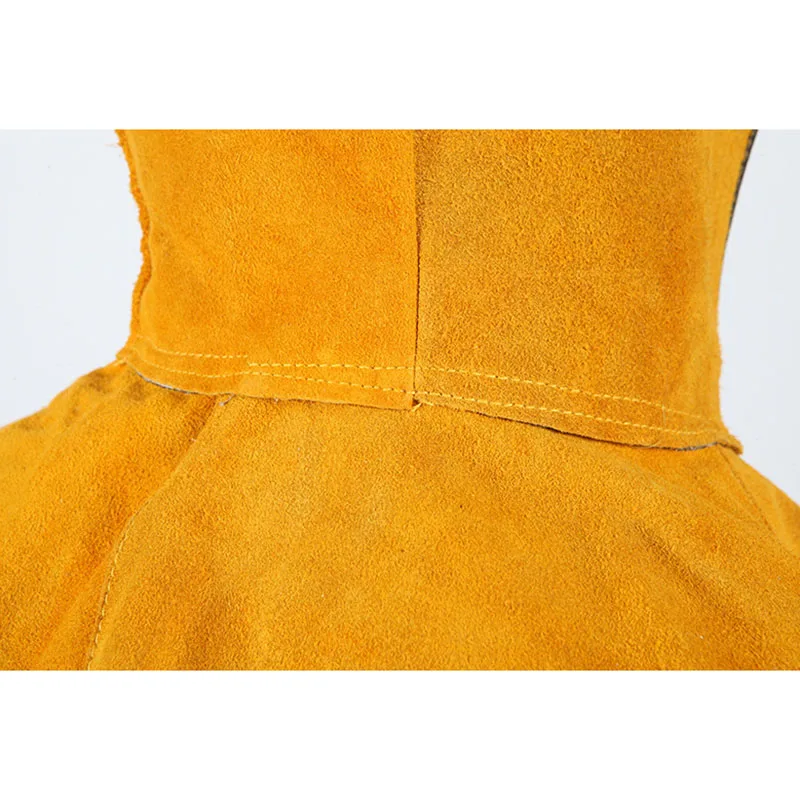 

Full leather head wear dust-proof flame-retardant full cover shawl breathable electric welding cap