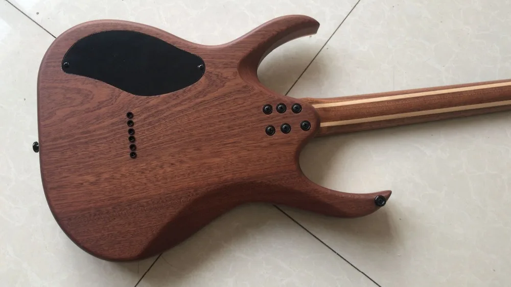 Новая гитара+ блокирующий тюнер+ mayones duvell 8 струнная гитара Гриф из черного дерева 5 слойный шейный болт mayones гитара