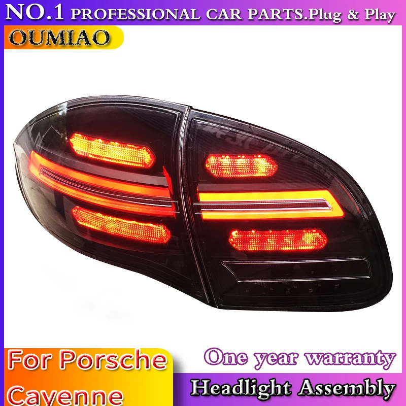 

car accessories for Porsche Cayenne S taillights 2011-2014 TAIL Lights All LED Cayenne taillight Rear Lamp dynamic turn signal