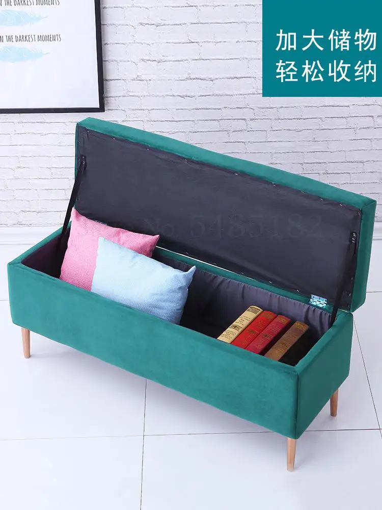 Скандинавский светильник роскошный табурет для хранения обуви домашняя кровать