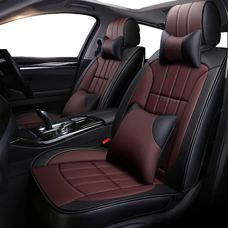 Новые роскошные кожаные чехлы на сиденья автомобиля для Hyundai tucson veloster veracruz verna