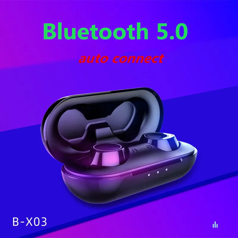 Bluetooth гарнитура TWS 5 0 с шумоподавлением и двойным микрофоном|Наушники гарнитуры| |