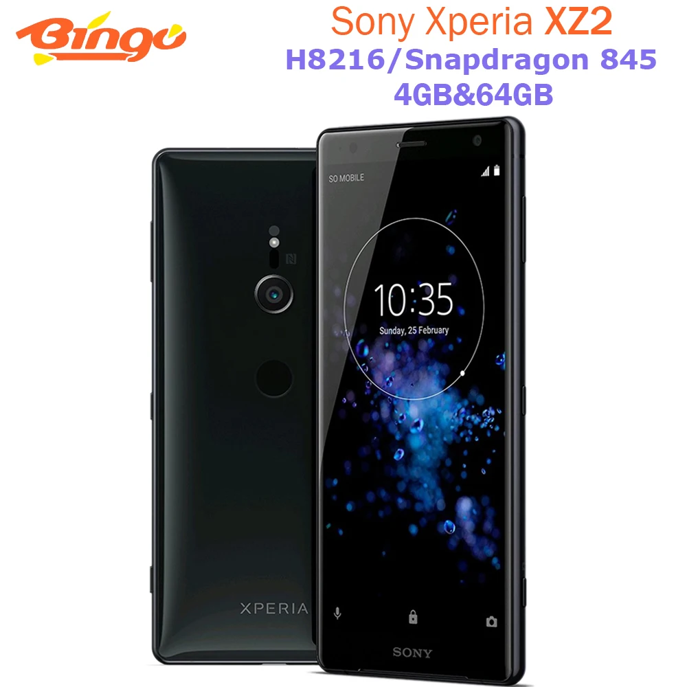 Sony Xperia XZ2 H8216 разблокированный 4G Android оригинальный мобильный телефон 5 7 &quotOcta Core 19MP