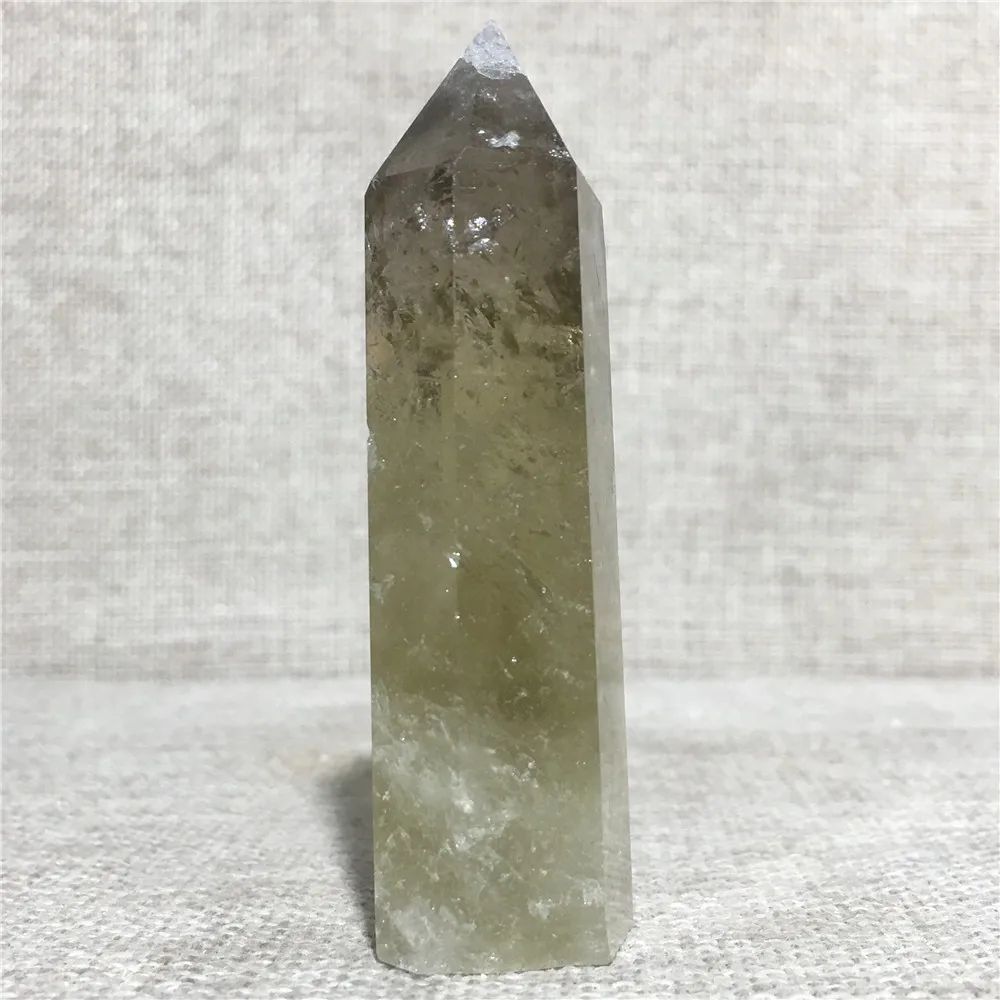 

Natural Tower Quartz Crystal Point Home Furnishing Decoration Stone Pyramid Gift Rod Column Hexagonal Prisms Energy Healing Wand