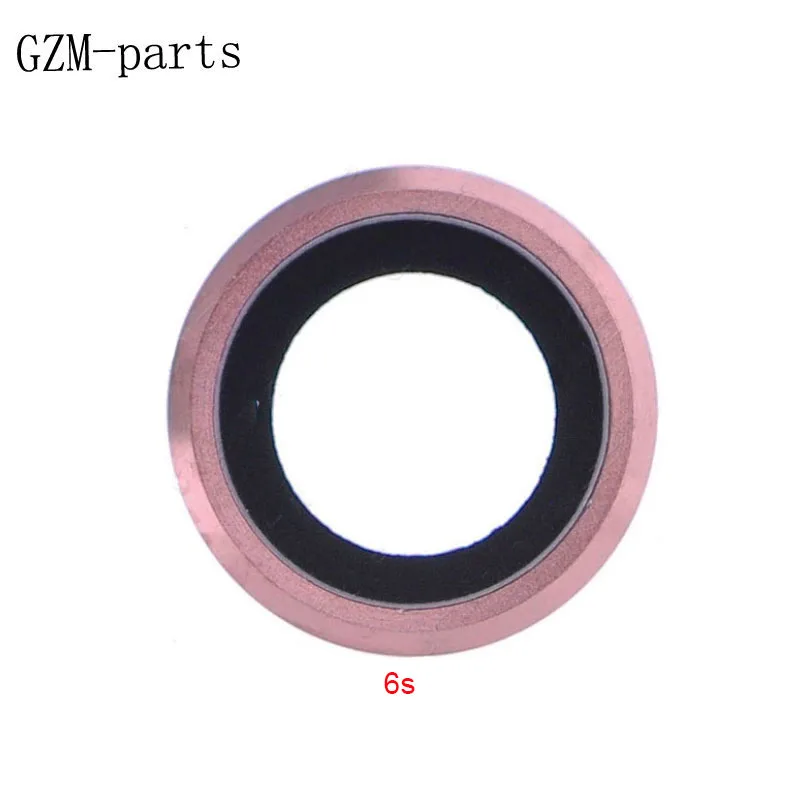 GZM-Запчасти 3 шт./лот серебряное/черное/золотое/розовое кольцо для камеры iPhone 6S 6SP