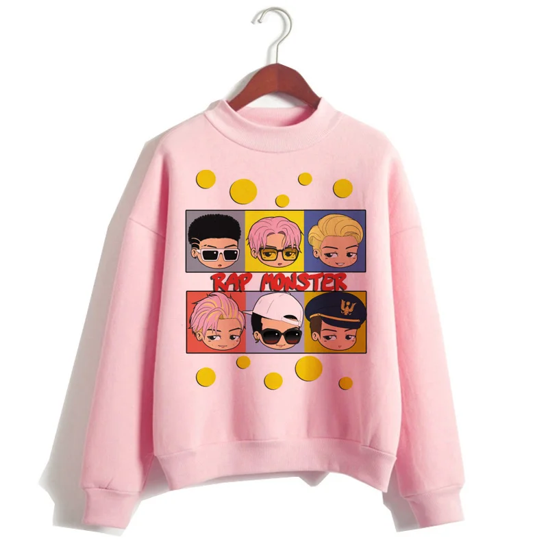 1296 Bangtan толстовка для мальчиков Женская Корейская JIN SUGA J HOPE JIMIN V JUNGKOOK Толстовка k pop kpop одежда новая уличная одежда с капюшоном - Цвет: 1296