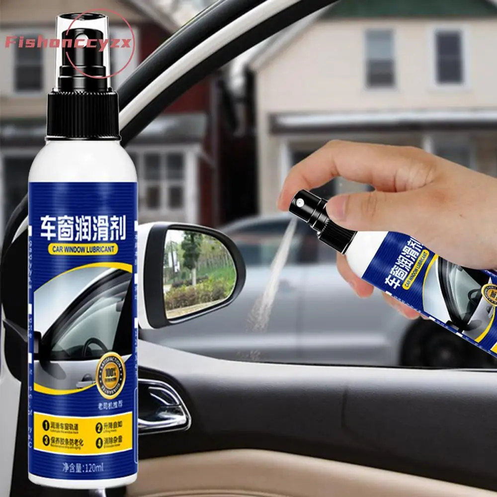 

120mL Auto Maintenance Car Door Noise Cancellation Window Lubricant Rubber Sealing Strip Belt Softening Accessories