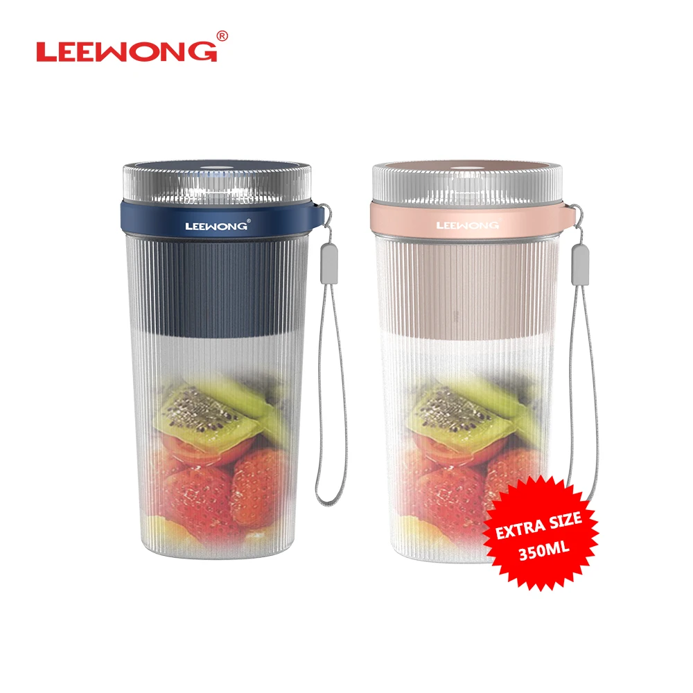 LEEWONG портативный соковыжималка USB блендер мини фрукты смузи молочный коктейль