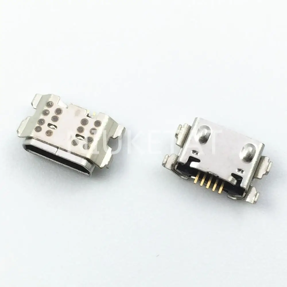 Разъем Micro USB 5Pin 10 шт. разъем для передачи данных задний штекер Samsung Galaxy A01 A015 A015F/DS