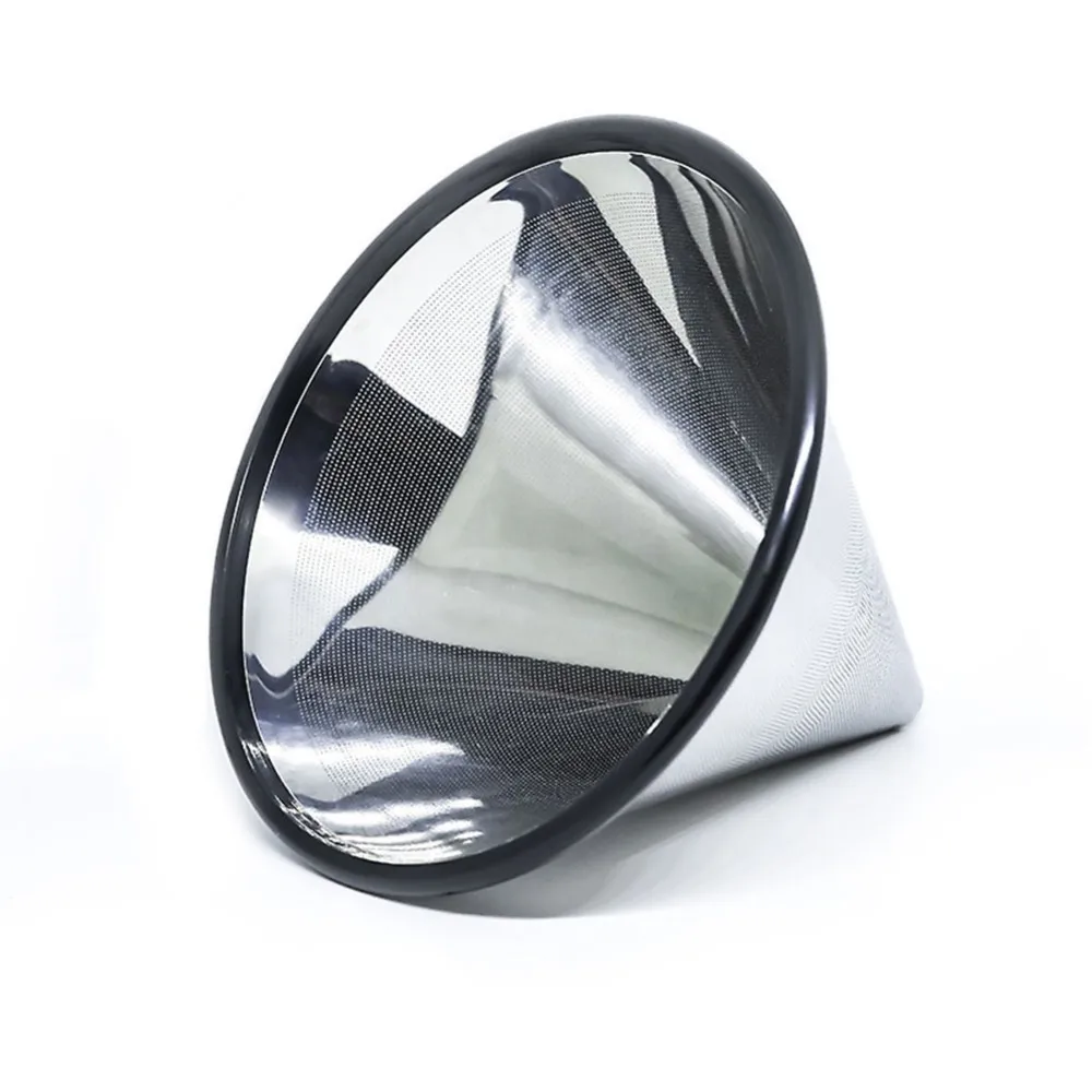 Многоразовый кофейный фильтр V60 держатель из нержавеющей стали сетчатая воронка