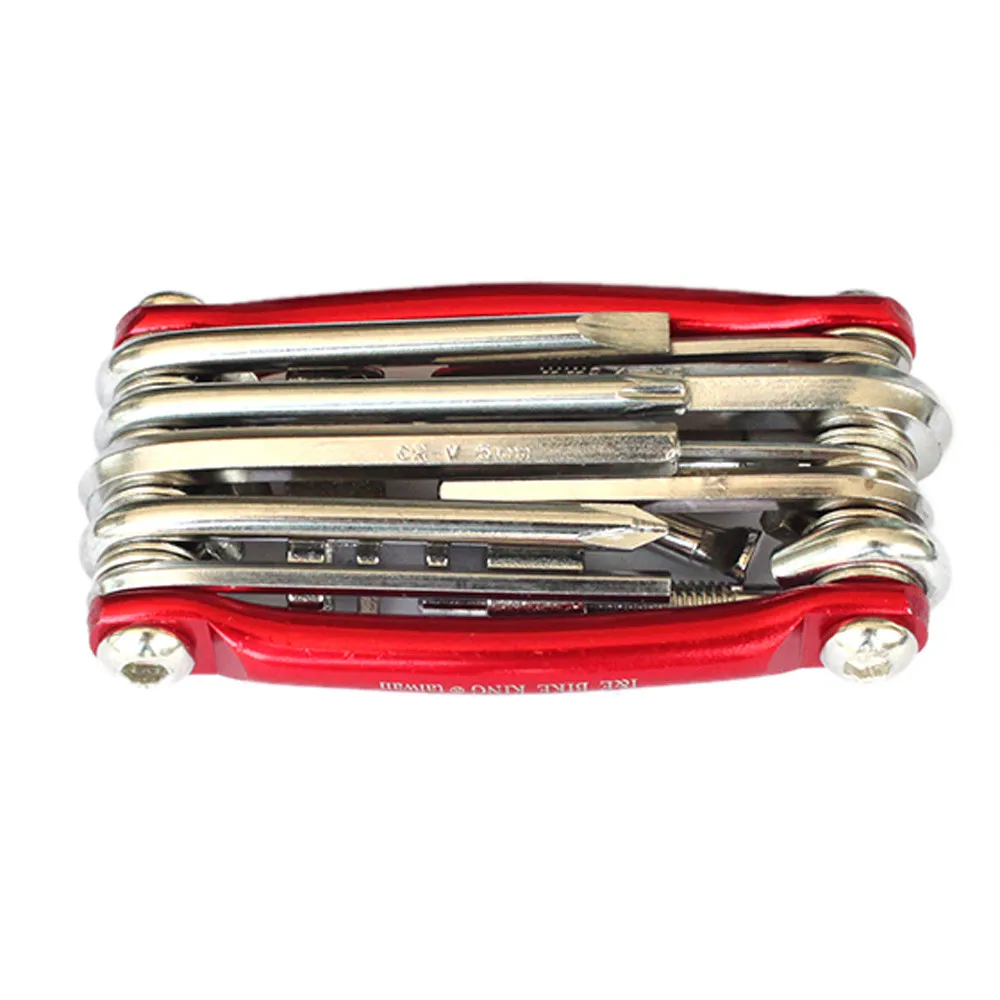 Набор инструментов для ремонта велосипеда 11 в 1 гаечный ключ цепь отвертки