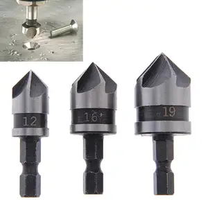 3 шт.компл. Hex shank 5-профилирование кромок #25