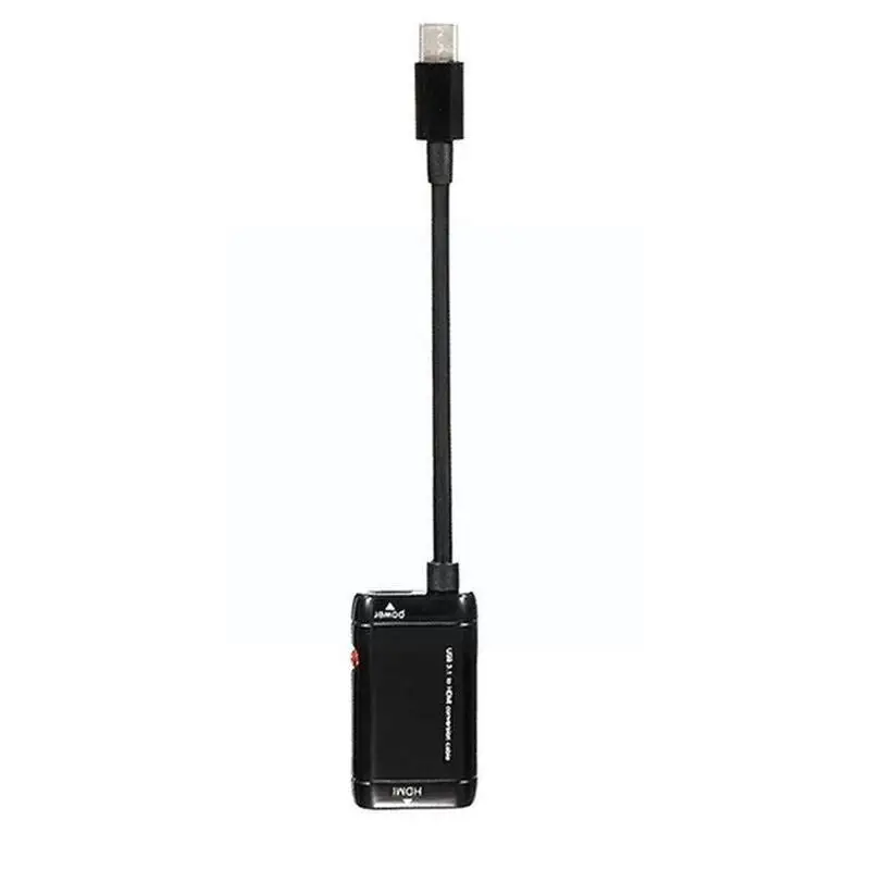 Разветвитель с портом питания USB Type-C на HDMI 1 шт. | Электроника