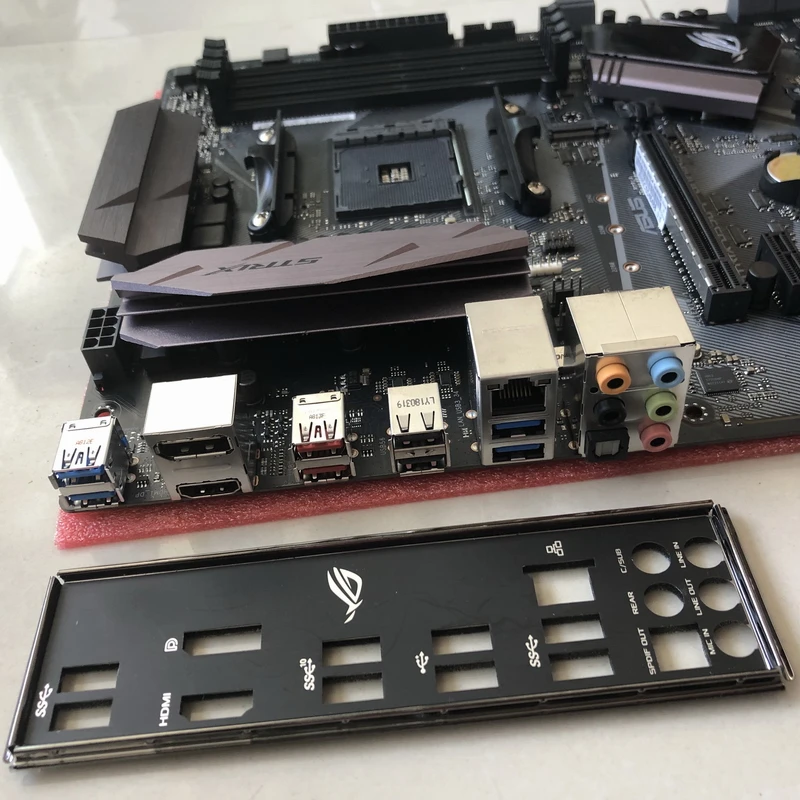 ASUS ROG STRIX B350-F игровая материнская плата с разъемом AM4 DDR4 USB3.0 SATA3 подержанная материнская плата для настольных ПК в продаже