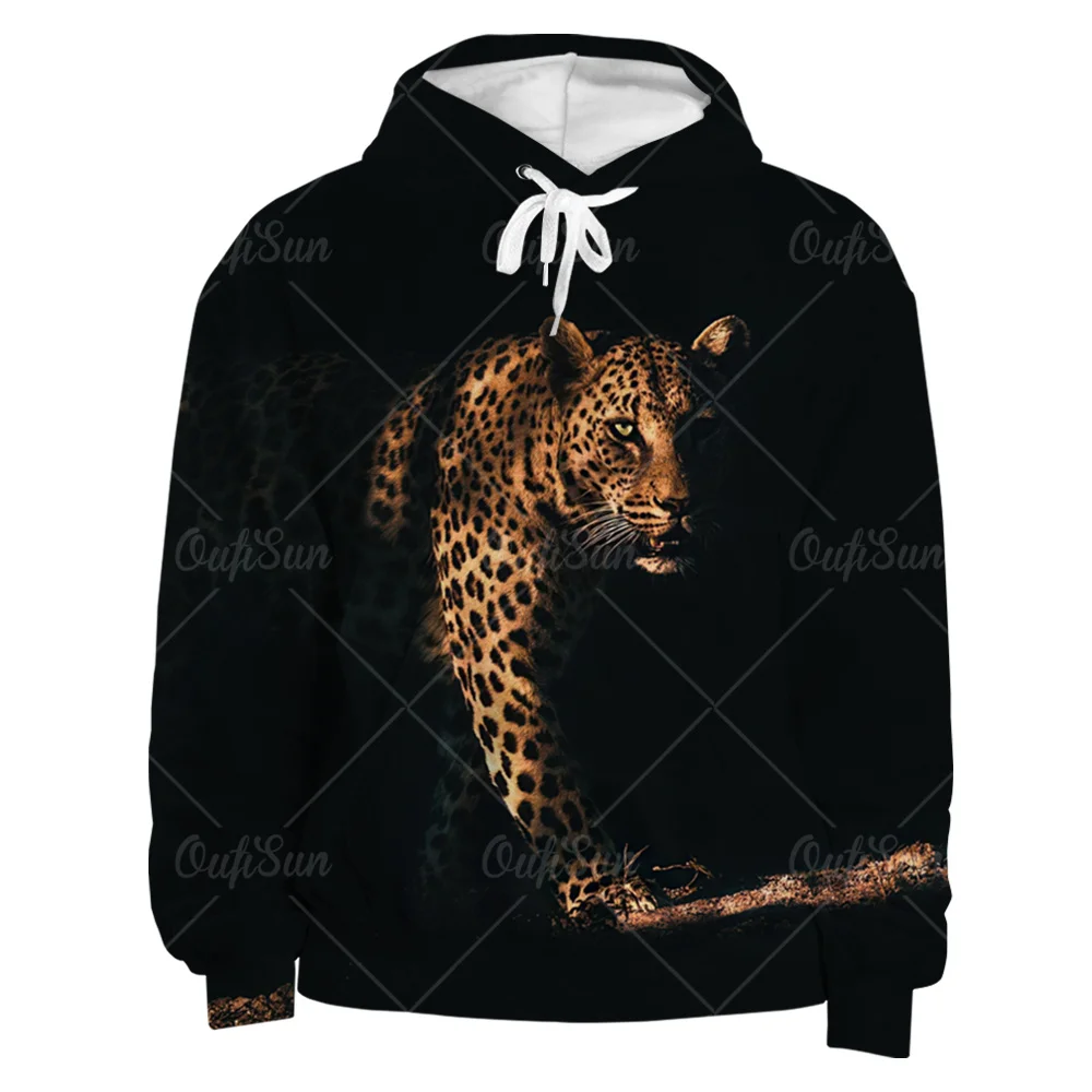 

Multiple Animals Tiger Pattern Trendy 3D Printed Hoodie Sweatshirts Men Women Fashion Casual Funny Pullovers Hip Hop Round Hood