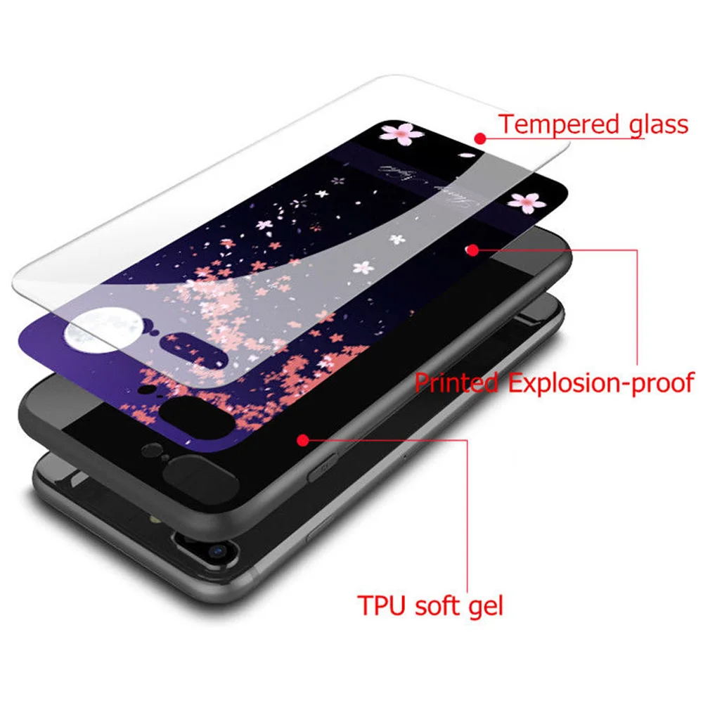 DIY чехол из закаленного стекла для телефона VIVO X30 X27 Pro X23 симфония издание X21 X21i X20 X9