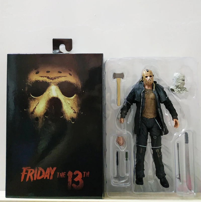 7 Тип NECA Friday 13 часть 2 3 5 V 6 VI 3D Freedy Джейсон, Фредди фигурка игрушка кукла рождественский подарок на день рождения