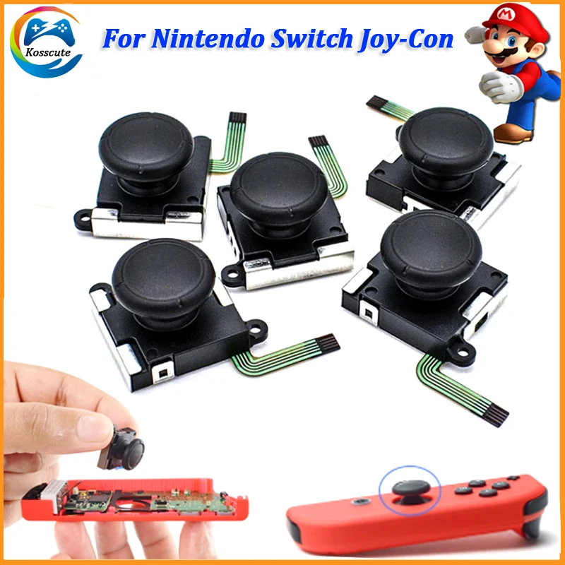 1-5 шт. 3d-кнопки для управления аксессуарами Nintendo Switch JoyCon NS Joy-Con | Электроника
