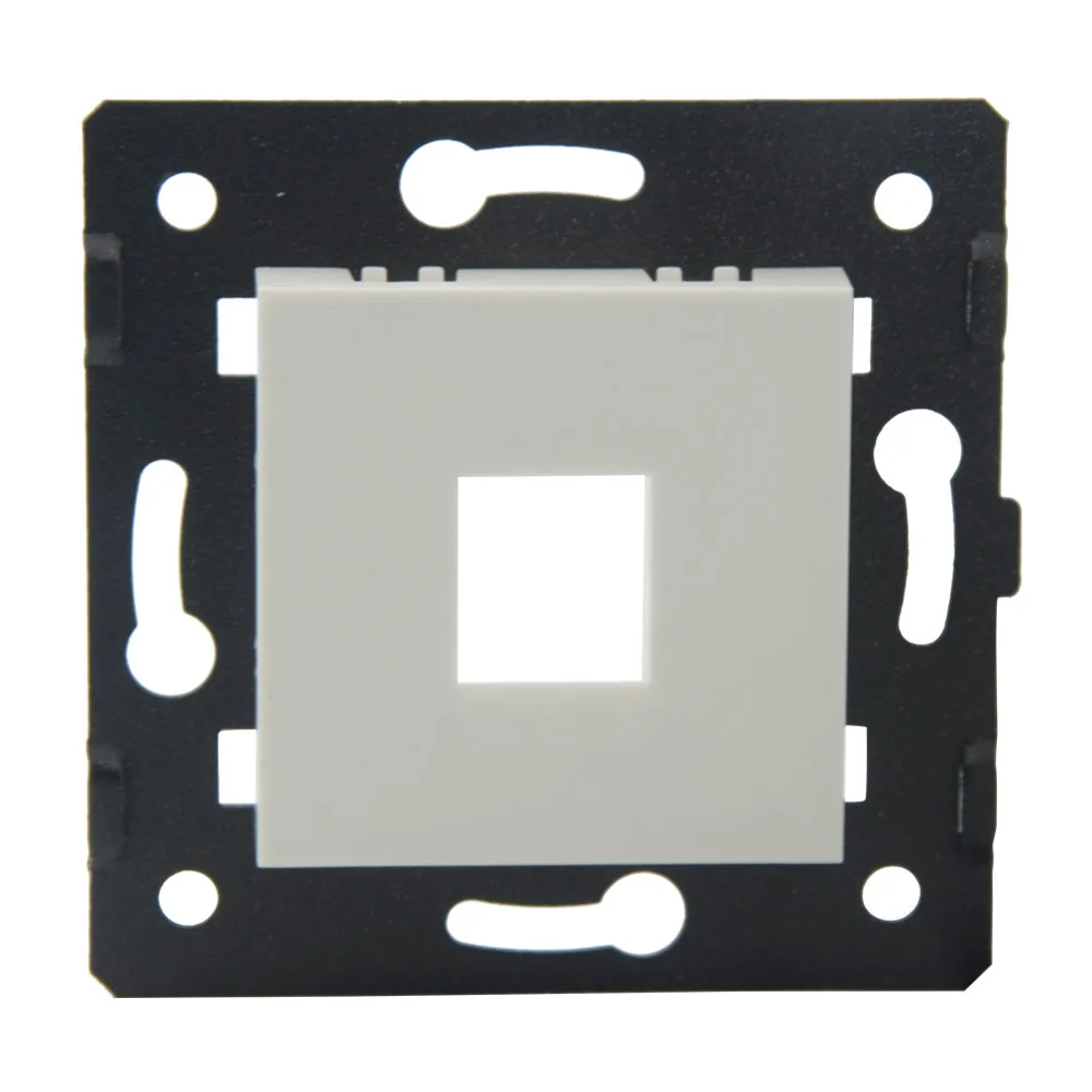 

45 French Style 1 Port Keystone Hole Multimedial Connector