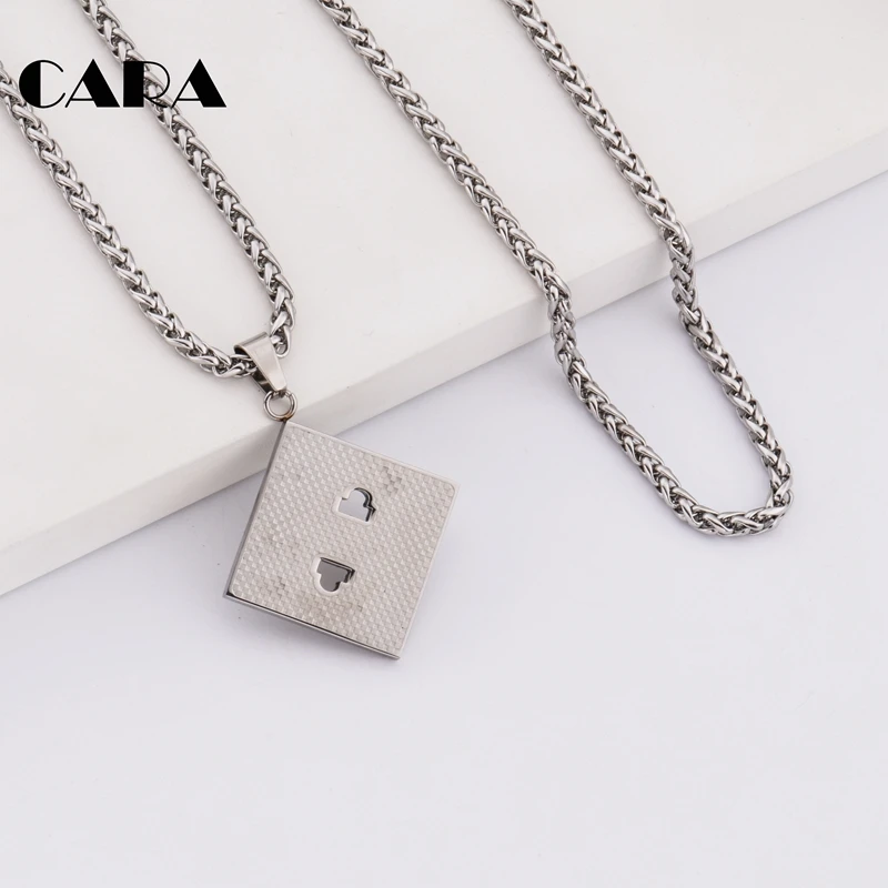 Новинка 2019 инновационное ожерелье из нержавеющей стали с подвеской мужские