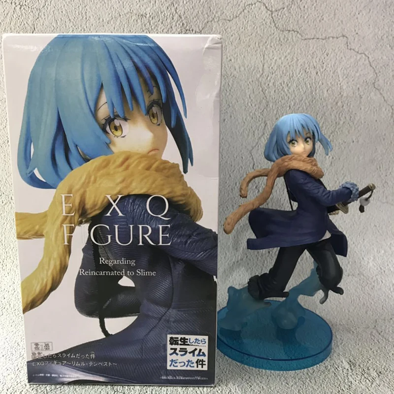 20 см Rimuru буря EXQ фигурку короткая футболка с героями из японского аниме времени у