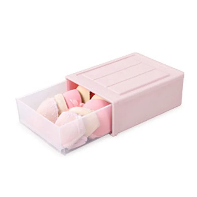 Nordic pink 1 шт. Nordic конфеты Цвета домашняя костюмерная Организатор коробка бюстгальтер нижнее белье галстук носки ящик для хранения косметики ящик для хранения Коробка для хранения в шкафу 1/10/15 сетки - Цвет: Nordic pink
