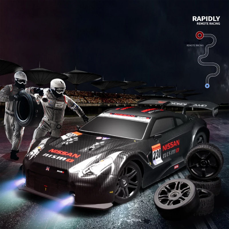 

2021 Новинка 1:16 полноприводный внедорожный Радиоуправляемый автомобиль GTR Гоночный матч 30 км/ч 2,4G дистанционное управление высокоскоростной...