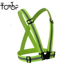 Прямая поставка, велосипедный безопасный светоотражающий жилет безопасности для строительства, видимость на дорожном движении, защитная куртка, светоотражающие полосы, униформа