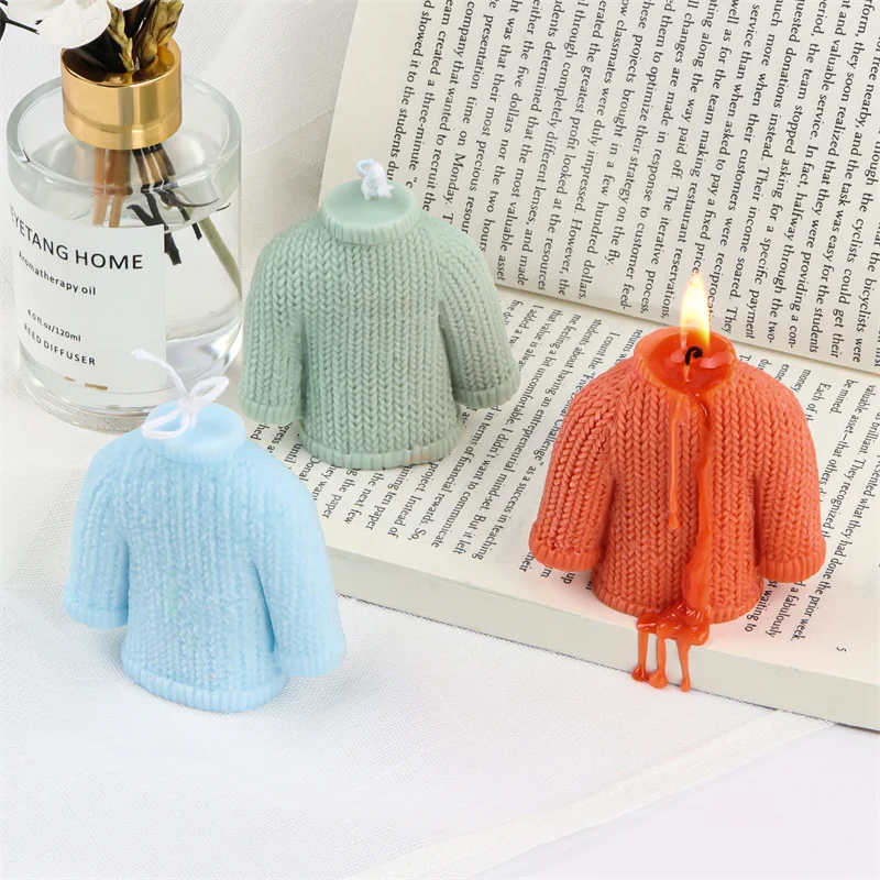 Милая вязаная шерстяная шляпа для свитера ручная работа фотоформа 3D силиконовая