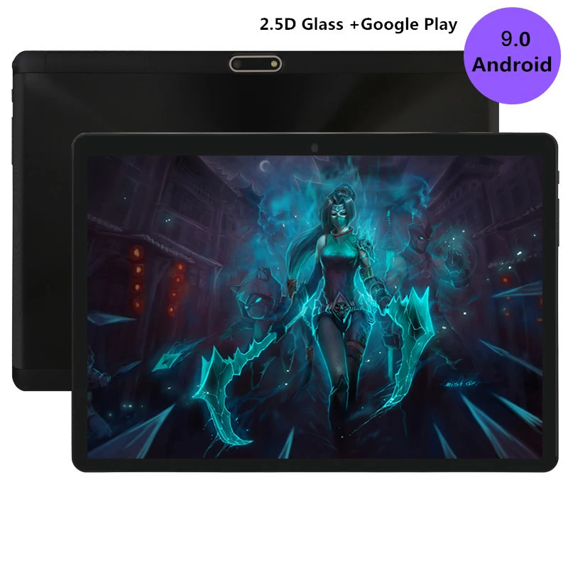 Разблокированный супер 2.5D Закаленное стекло Android 9 0 четырехъядерный 3G Сеть 10