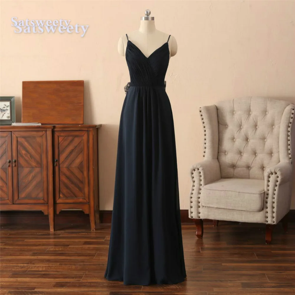 

vestido madrinha Bridesmaid Dresses Long Chiffon Cheap Floor Length wedding party dress robe demoiselle d'honneur