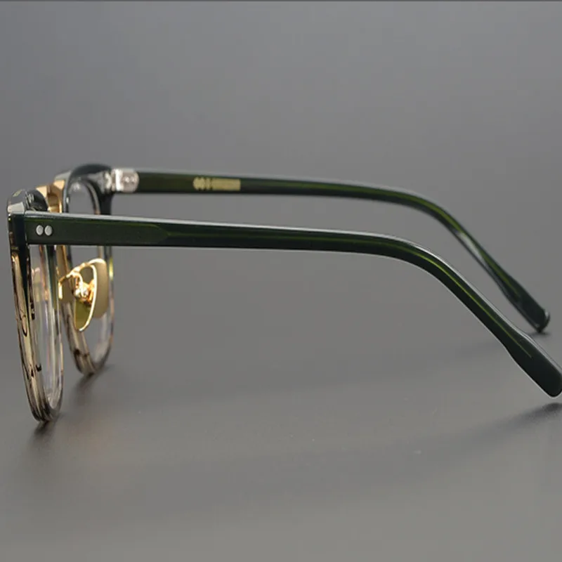 Японские ацетатные очки ручной работы женские из чистого титана оптические с