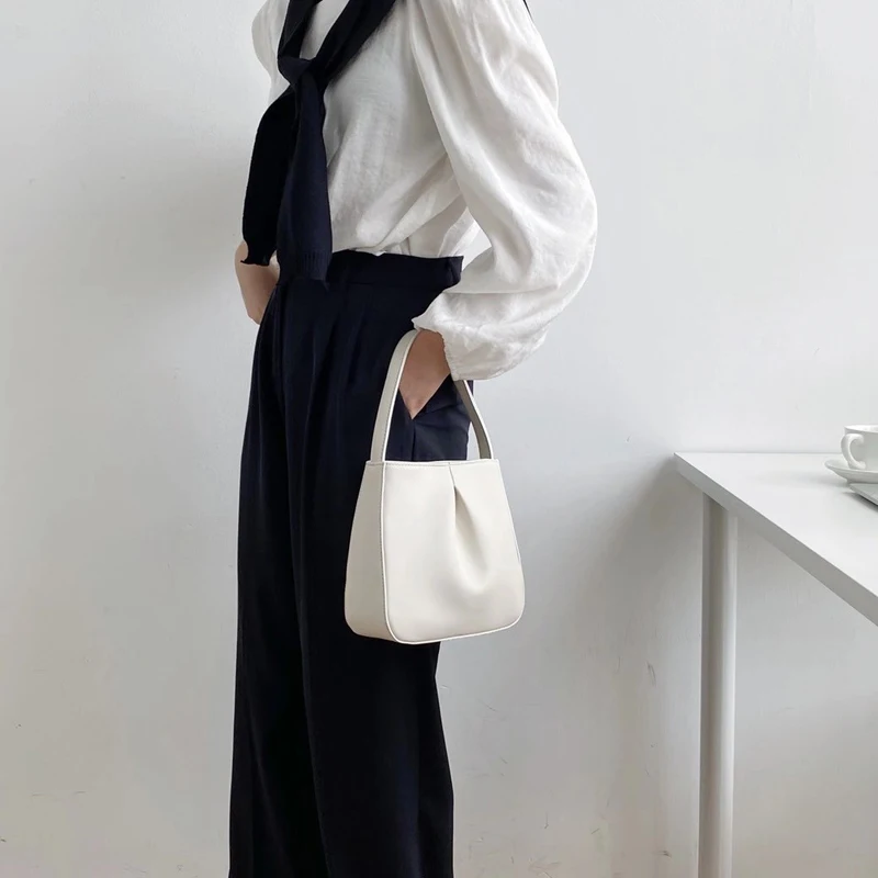 

Korean Style Women Top Handle Handbags High Quality PU Leather Flap Bag Female Ladies Small Shoulder Bags Wallet Dropshipping