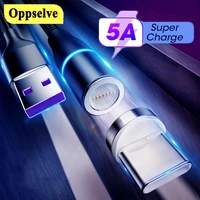 5a supercharge magnetic cable fast charging usb type c cable for huawei p30 p20 p10 mate 20 30 pro lite charger magnet type c 1m