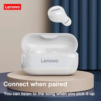 lenovo lp11 wireless earphones hd stereo bt5 0 bluetooth compatible headphones with dual microphone earbuds noise charging box