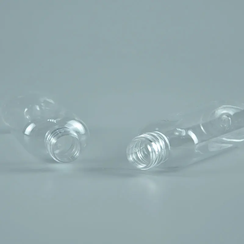 Прозрачная пластиковая бутылка с откидной крышкой 50 х120 мл | Красота и здоровье