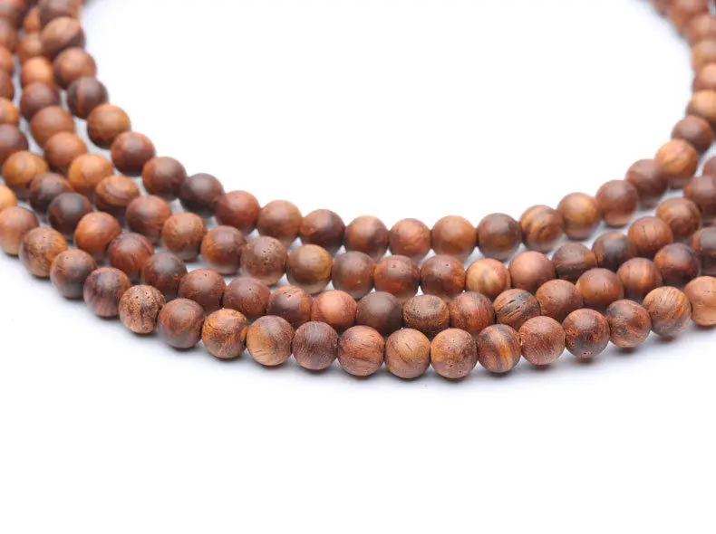 4 мм Тибетский буддизм 216 желтое розовое дерево Молитвенное колье|mala necklace|mala bead