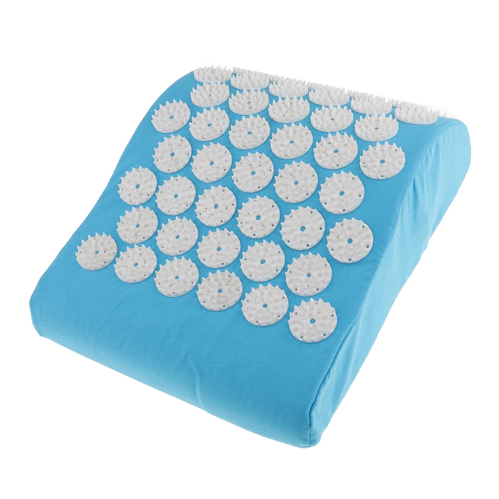 Neck Pillow Cushion Acupressure Massage Mat for Shoulder Head Stress Tension Relaxing Home Yoga Use |
