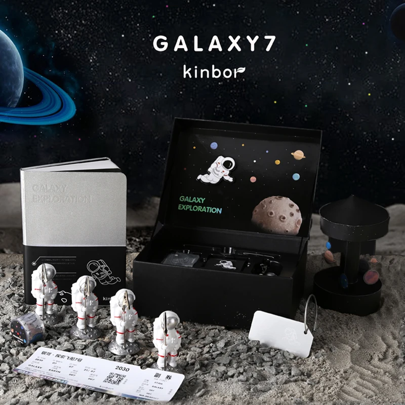 Набор Премиум-тетрадей Kinbor тетрадь с темой изучения галактики размер B6