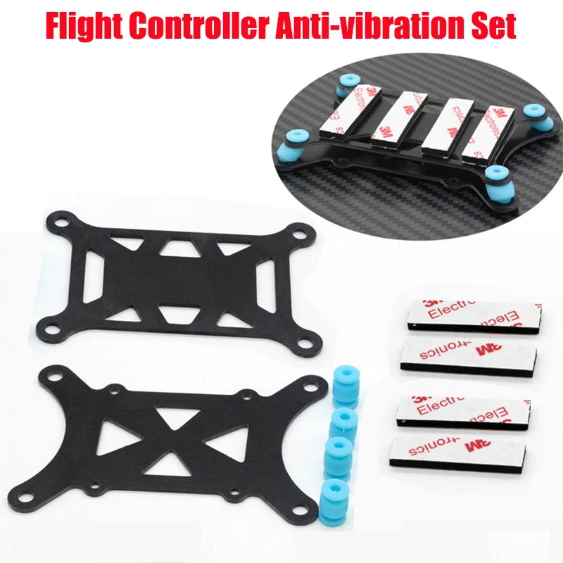 

Flight Controller Anti-vibration Set RC Drone Glass Fiber Shock Absorber APM2.5 2.6 KK MWC