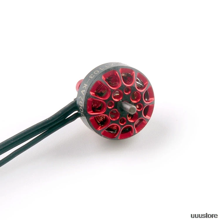 Happymodel-Motor sin escobillas para Dron teledirigido, modelo actualizado EX1103S 2021 7000KV 2-3S, FPV, Mobula7 Larva X BetaFPV, 1103-4