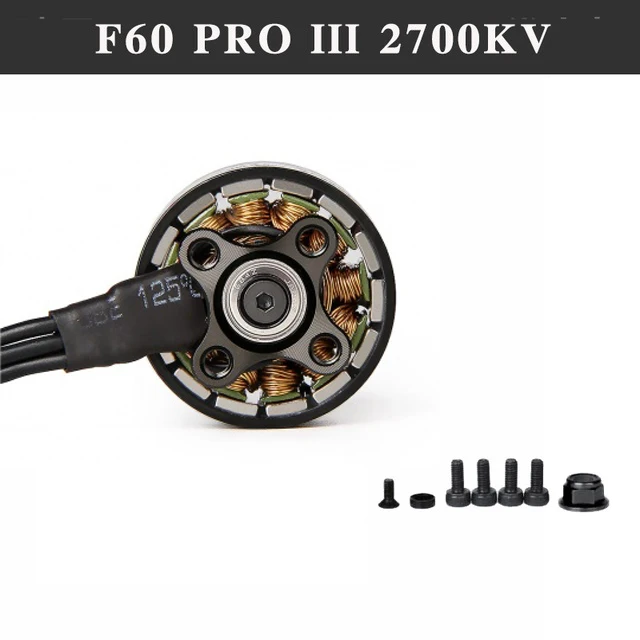 1PCS F60 III 2700KV T-двигатель F40 PRO III 1600kv/2400/2600kv 3-4S бесщеточный двигатель F60 PRO III 1750KV/2500KV/2700KV 5-6S CW резьбовой бесщеточный двигатель - Цвет: 1PCS F60 III 2700KV