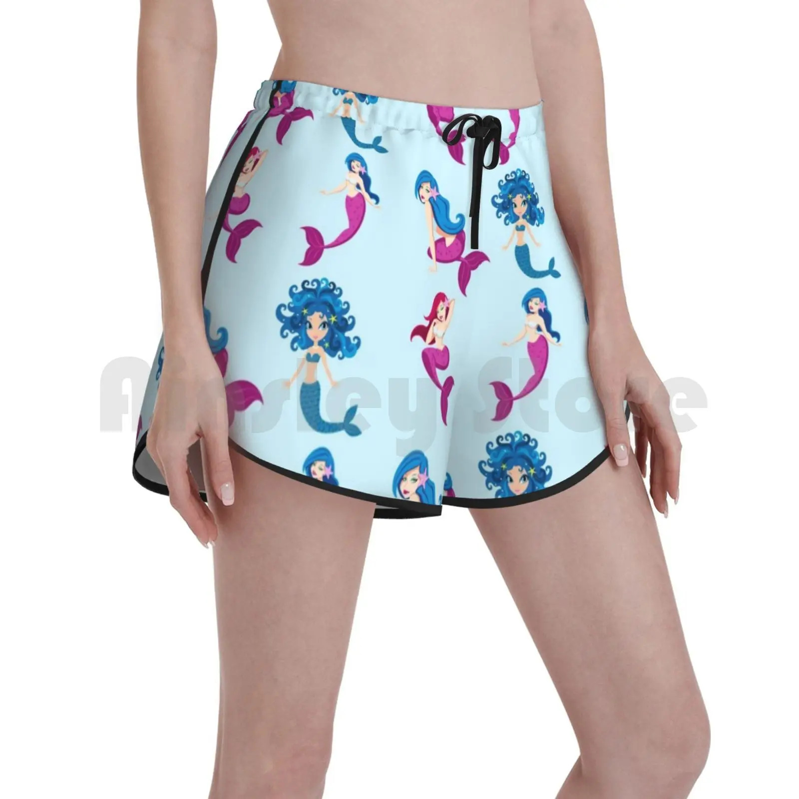 

Вибрирующая русалка! Шорты для плавания 1259, пляжные шорты Русалка Vibes Русалка Vibe