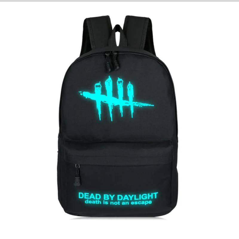 

New Canvas Luminous Backpack Female Korean Men's Leisure Backpack Student Schoolbag College Wind Travel Bag Backpack Backpack