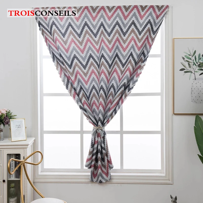 Современный жаккардовый дизайн украшение для дома занавес s затенение
