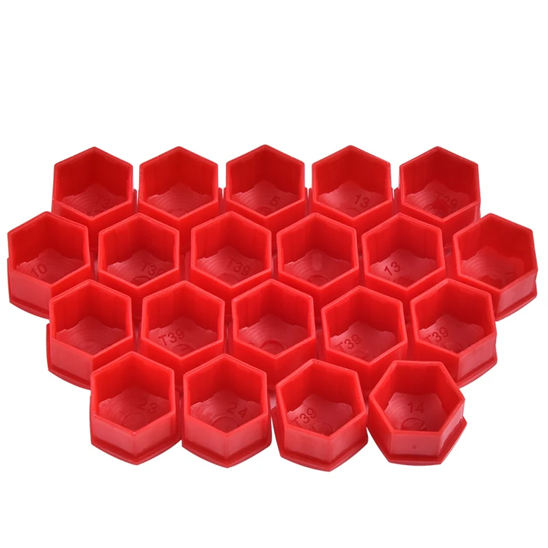 ESPEEDER 20 шт. 17 мм колесная гайка с болтом крышка для головки головы колес винты