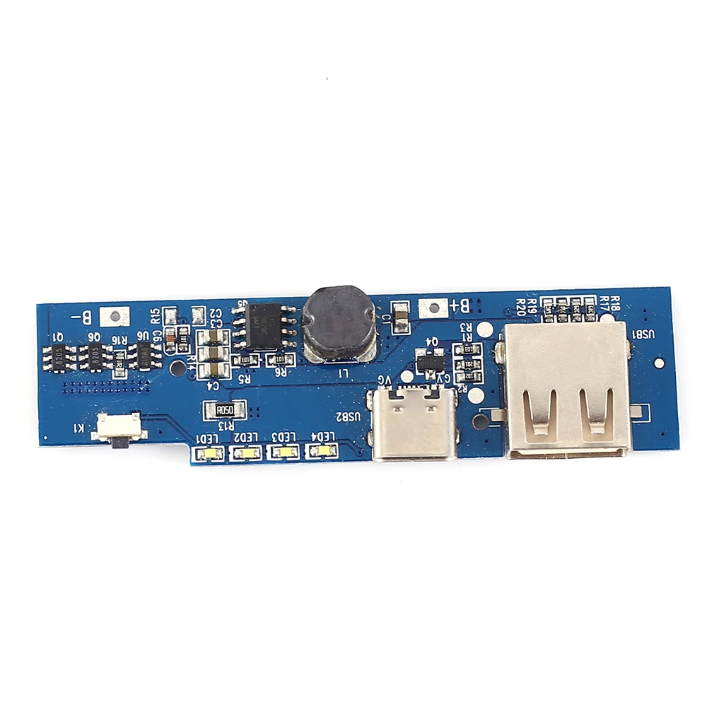 Зарядная плата для литиевой батареи DIY Kit модуль 3,7 в до 5 В 2A type-C USB зарядное устройство Dis зарядное устройство модуль универсальный для type-c мобильных устройств