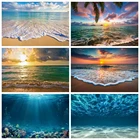 Фон для фотосъемки с изображением летнего моря океана