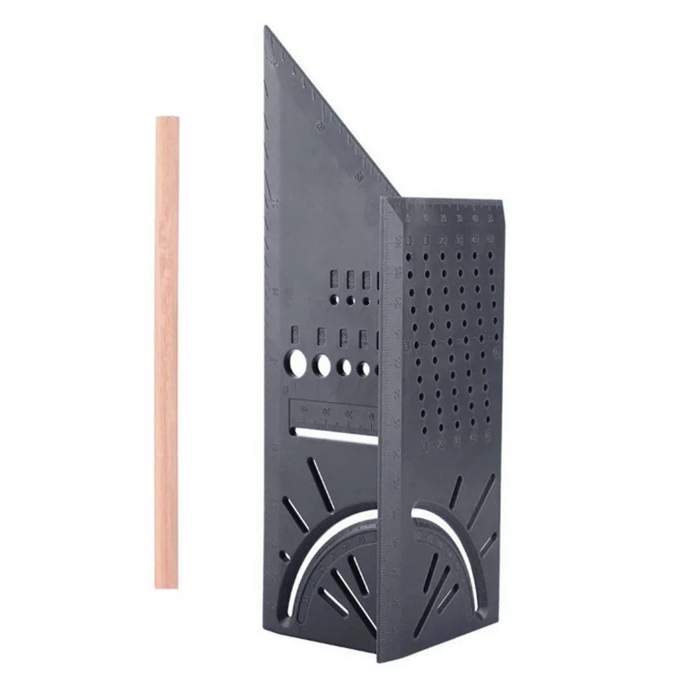 Деревообрабатывающий 3D угломер квадратный размер измерительный инструмент